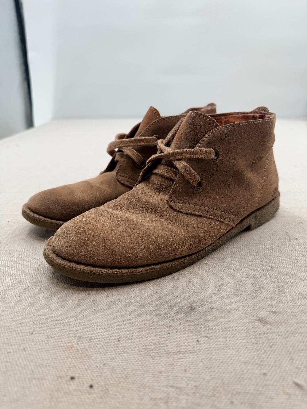 Lucky Brand Men's Brown Suede Chukka Boots